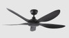 Bestar Wind Black Ceiling Fan without light