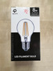 Dycorra E27 Single Color LED Filament bulb 8W (Daylight, Warm)