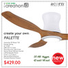 Acorn Creation DC168 42"/48" Hugger  Ceiling Fan