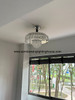 5618-450mm Silver Crystal Chandelier