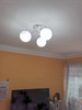 6658/3 Aluminium E27 Ceiling Lamp (Climate Voucher Eligible)