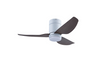 Samaire Hugger 32"/42"/52" Ceiling Fan with Light (Driftwood + mix colours)