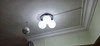 180/3 Black E27 Ceiling Lamp