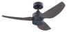 E-COM 42 inch Black Driftwood Ceiling Fan without Light