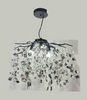 9279-450mm Black Crystal Chandelier (G9)