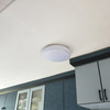905 Plain White Ceiling Lamp (350mm)