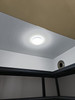 906 Plain White Ceiling Lamp (190mm)