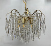 6698-5L Hanging Gold Crystal Lamp (E14)
