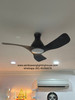 KDK Airy Bundle E48GP + E48GP 48" DC LED Ceiling Fan with Light
