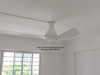 sample: White 48in with Light