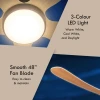 8.8 SALE: iFan 5 Blades 48in/56in Ceiling Fan with Light