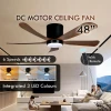 8.8 SALE: iFan 5 Blades 48in/56in Ceiling Fan with Light