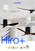Crestar Hiro+ 3 Blade 42"/50" Smart Ceiling Fan