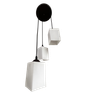 2002/3 E27 Square Glass Dining Lamp