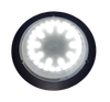 9011-400mm Wood Frame Glass Cover Ceiling Light