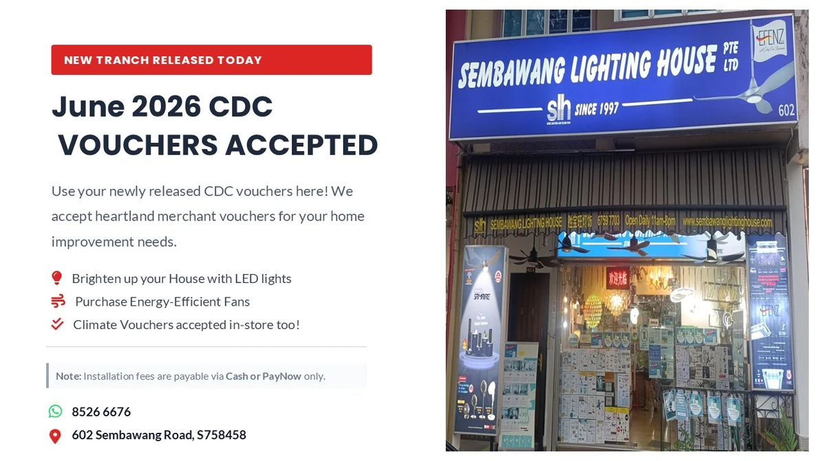 We accept CDC Vouchers for our products!