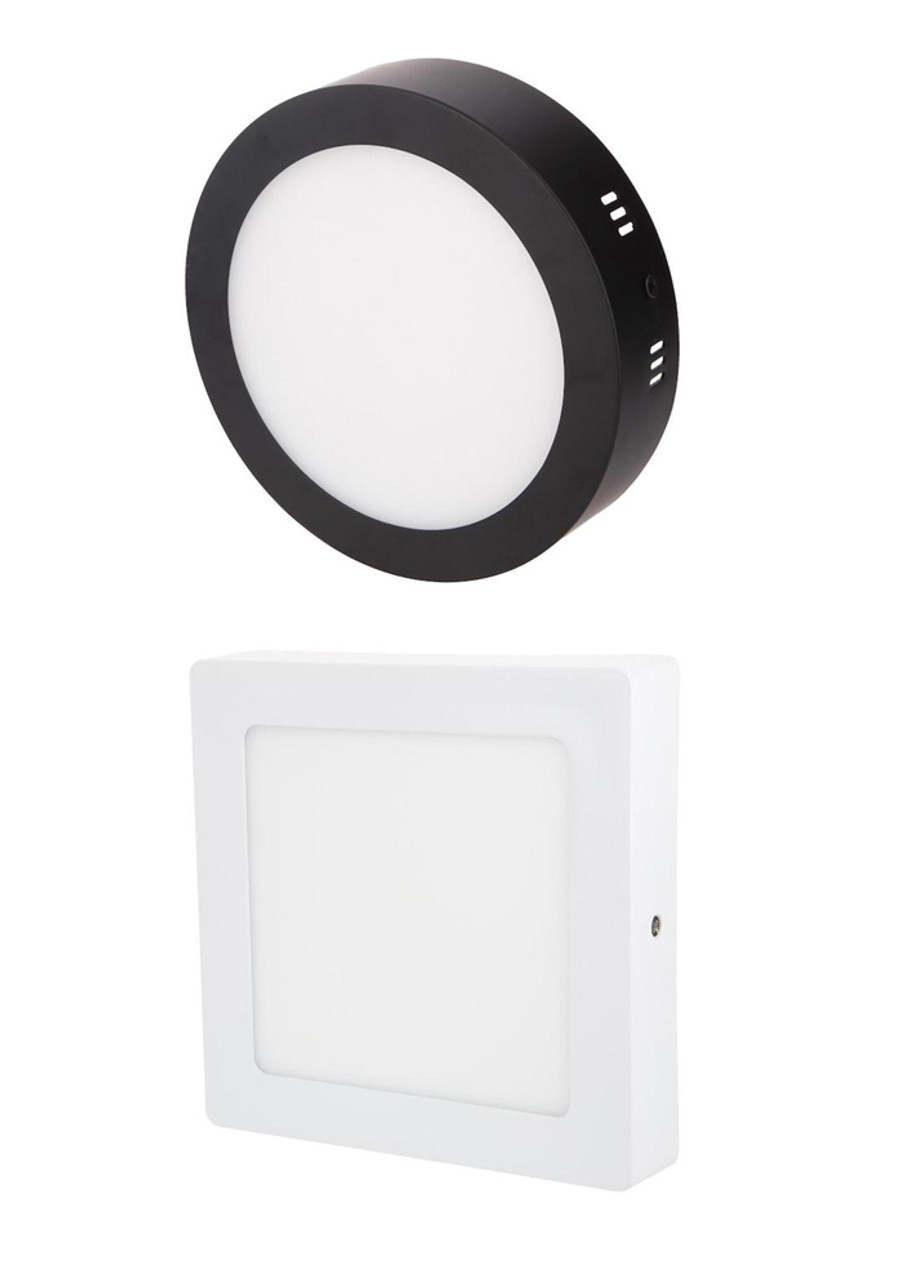 black white ceiling light