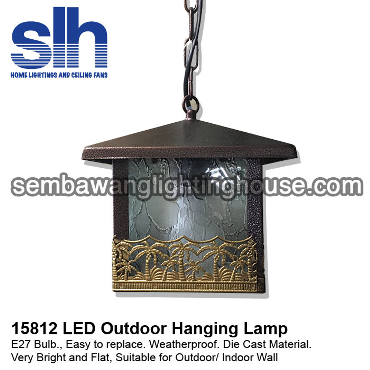 exterior pendant light