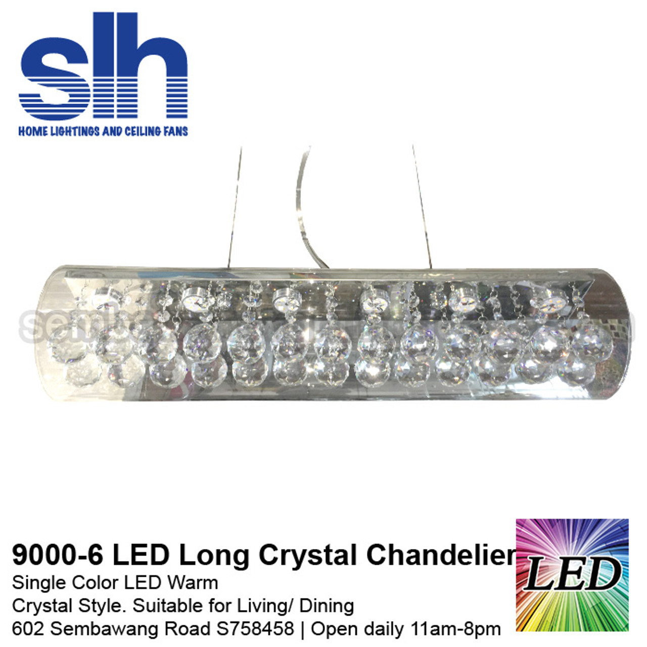 sh crystal chandelier