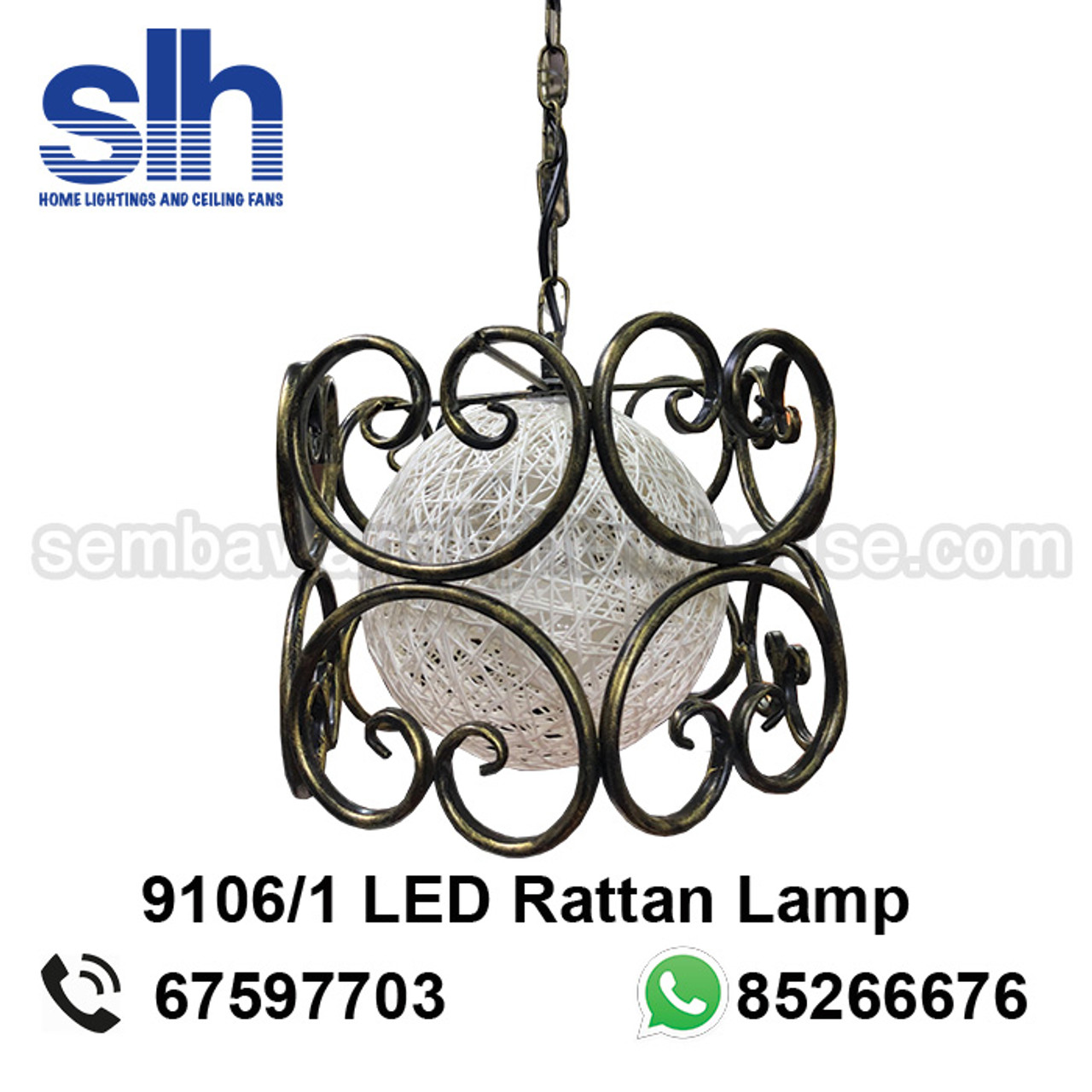 rattan led