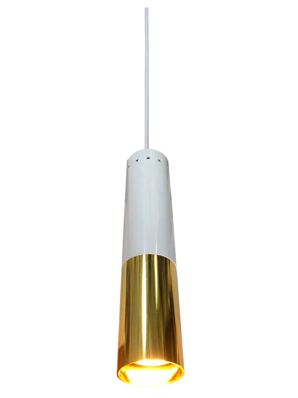 gold led pendant light