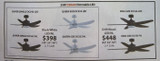 New Samaire ceiling fan models have arrived!