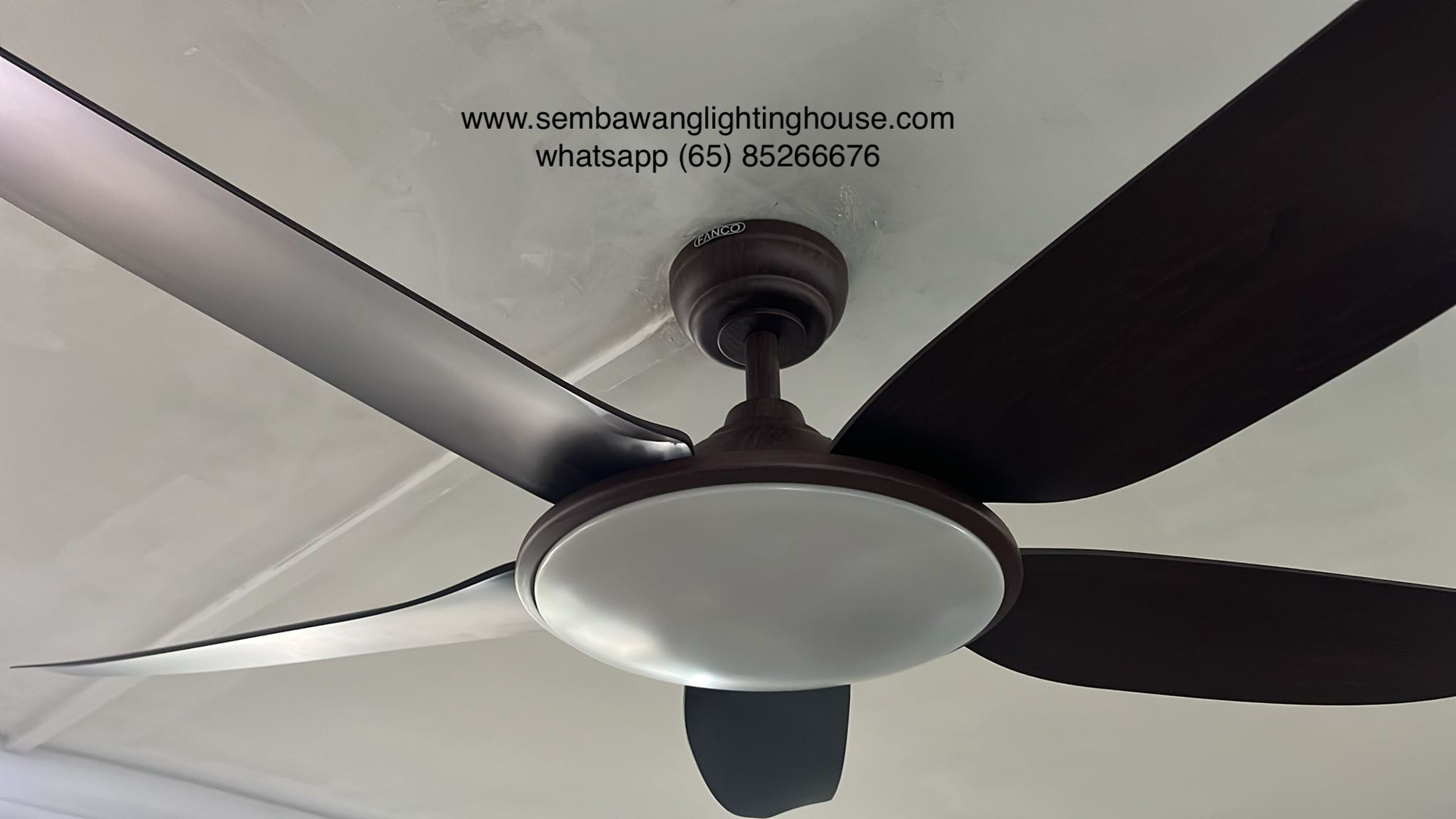 Fanco Tributo 5 Blade 46 /56 inch Ceiling Fan (Brightest LED 36W