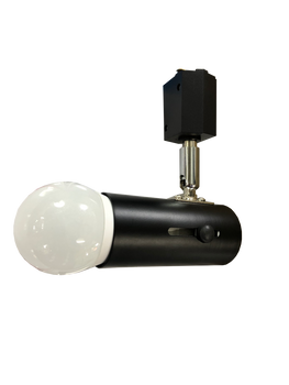 Track Light - 015 E27 Black Holder with 9W LED bulb