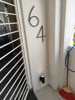 2702/2 GU10 Black Outdoor Lamp