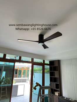 Efenz Hermestar Hugger 44"/50"/ 56" Ceiling Fan (White Pine, Titanium Grey, Black Dutch Cocoa)
