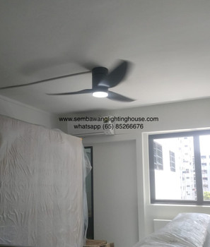 Samaire Hugger 32"/42"/52" Ceiling Fan with Light