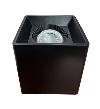 SY5580 Black Square Surface Mount GU10 Ceiling Lamp