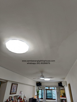 429-500mm Diamond White Acrylic Ceiling Lamp