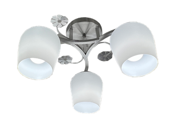 6659/3 Aluminium E27 Ceiling Lamp (Climate Voucher Eligible)
