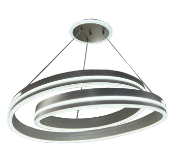 3641/1 Silver Modern Hanging Lamp