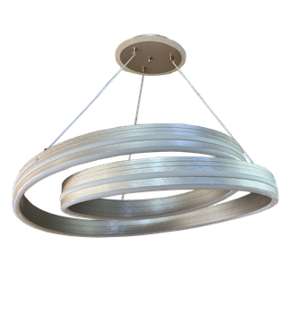 3641/1 Silver Modern Hanging Lamp