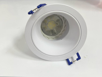 LQ SS6801T Round Eye Comfort GU10 Spotlight (surface 74mm cuthole 68mm) (White/ Black)