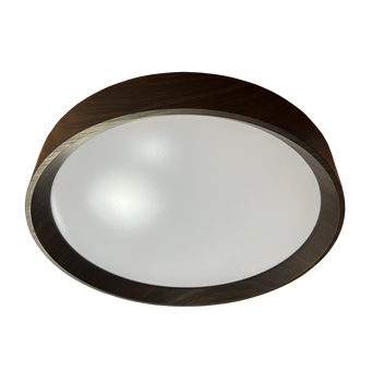 DY-CL18-400mm Round Walnut Ceiling Lamp (Climate Voucher Eligible)