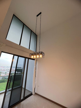 Now with 5 lights. Long Chain and Wire is separate purchase