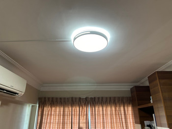 1093-36W 40cm Black Ceiling Lamp