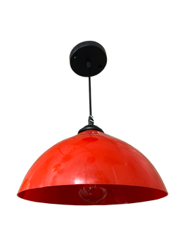 Red 1L E27 Pendant Lamp