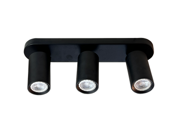 SY9914-3 Black GU10 Tilt Ceiling Lamp