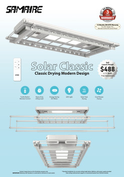 Samaire Solar Classic Automatic Smart Laundry System