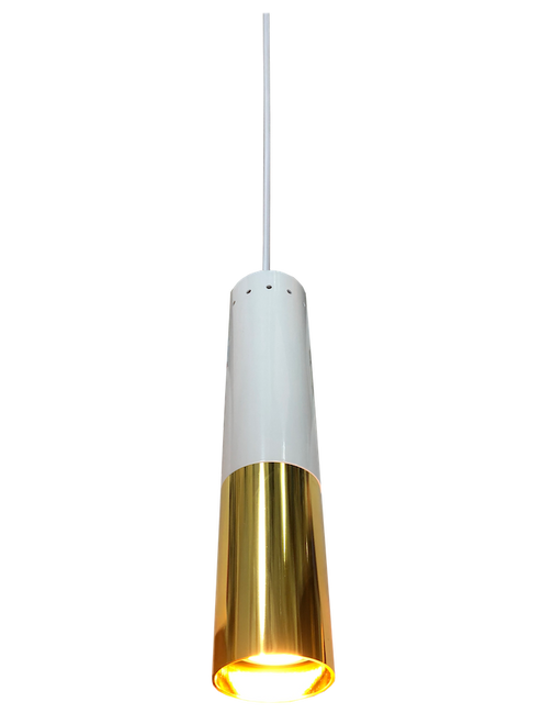 8931/1 Gold  GU10 LED Pendant Lamp