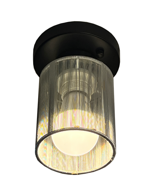 GL02 Silver Cylinder E27 Ceiling Lamp