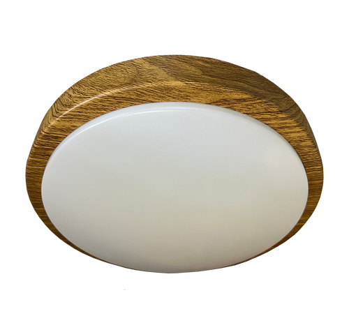 2302-230mm Dark Oak Acrylic Ceiling Lamp