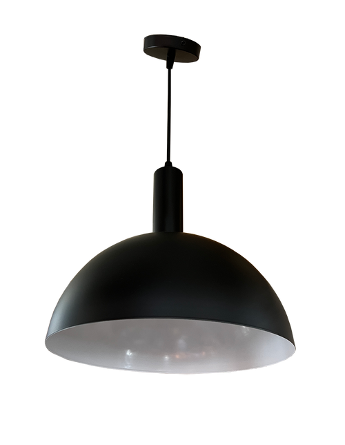 123/1 Black Pendant Lamp