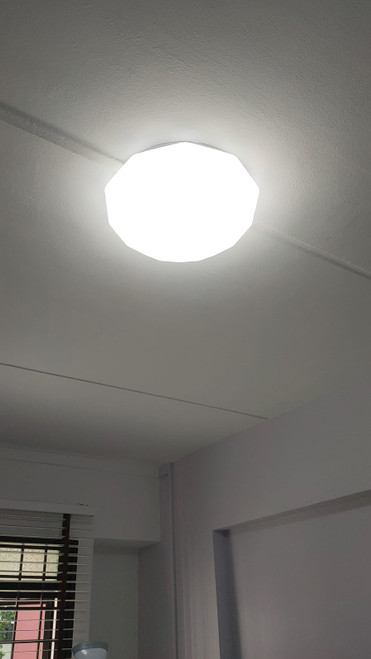 429-400mm Diamond White Acrylic Ceiling Lamp