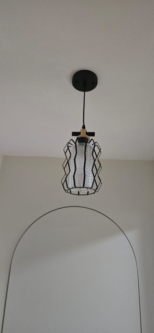 X40 Black E27 Pendant Lamp (Climate Voucher Eligible)
