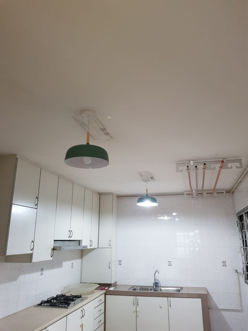 058 Black E27 Pendant Lamp (Climate Voucher Eligible)